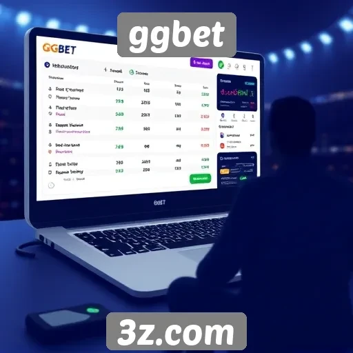 Análise da interface do site ggbet